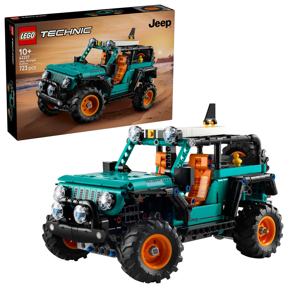 Конструктор LEGO Technic Позашляховик Jeep® Wrangler Rubicon (42227)