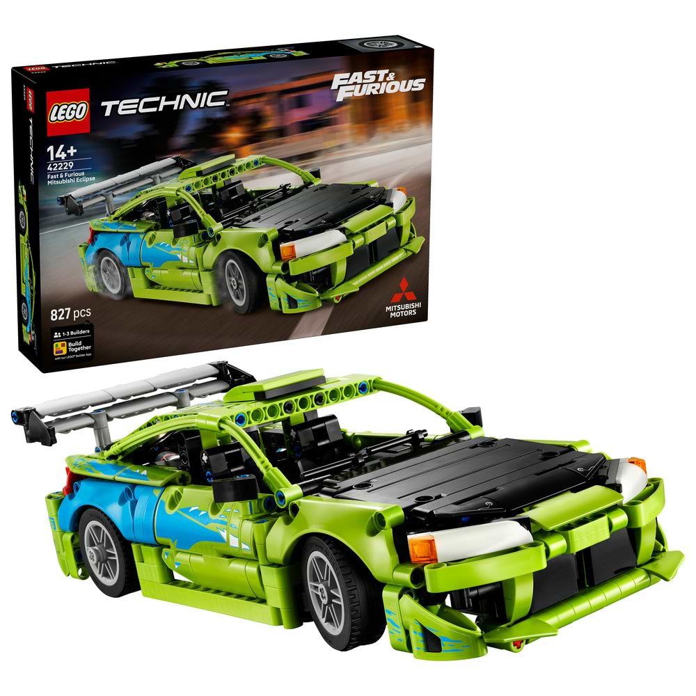 Конструктор LEGO  Technic Форсаж Автомобіль Mitsubishi Eclipse (42229)