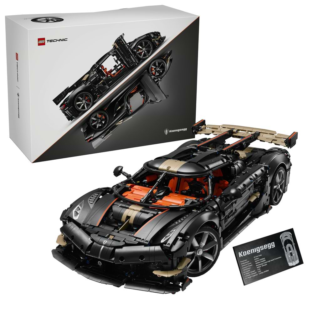 Конструктор LEGO Technic Мегакар Koenigsegg Sadair's Spear (42232)
