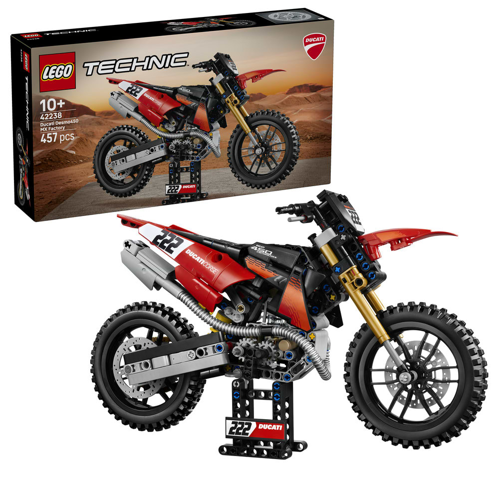 Конструктор LEGO Technic Мотоцикл Ducati Desmo450 MX Factory (42238)