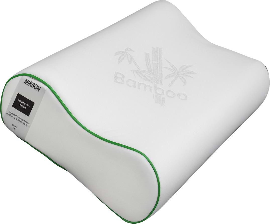 Подушка ортопедична MirSon №4224 Green Nature Julia 58х40х10.5 см (2200006424390)