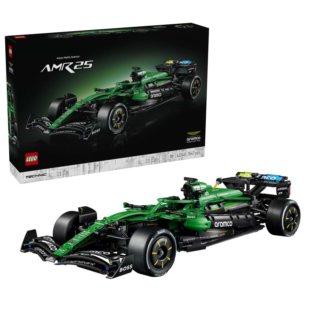 Конструктор LEGO Technic Автомобіль «Формули-1» Aston Martin Aramco AMR25 (42240)