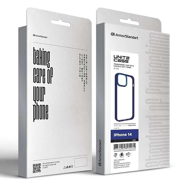 Фото - Чехол для смартфона Armorstandart UNIT2 for Apple iPhone 14 Blue (ARM69939)