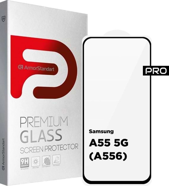 Фото - Захисне скло для смартфону Armorstandart Pro for Samsung A55 5G (A556) Black (ARM74348)