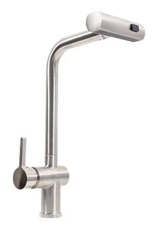 Смеситель кухонный Platinum IB2013BR нержавейка