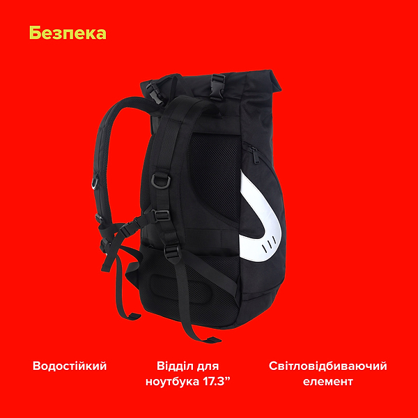 Фото - Рюкзак для ноутбука Canyon RT-7 Urban Rolltop 17.3'' 18-29L Black (CNS-BPRT7B1)