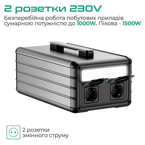 Фото - Зарядная станция универсальная Zendure ZDSB1000M-gy-eu