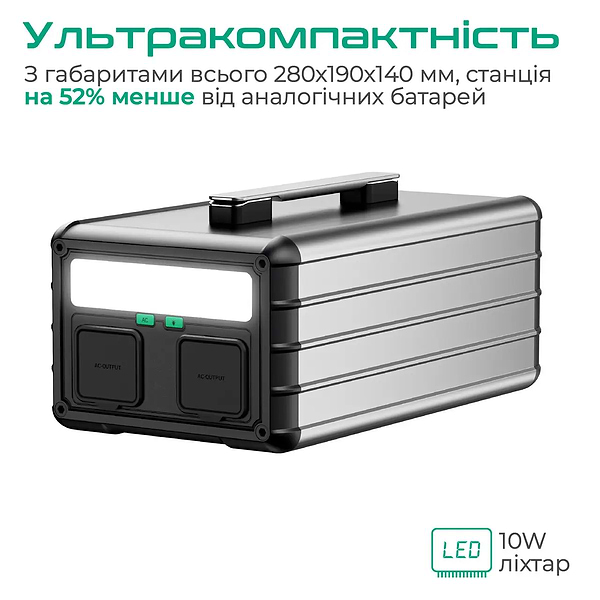 Фото - Зарядная станция универсальная Zendure ZDSB600M-gy-eu