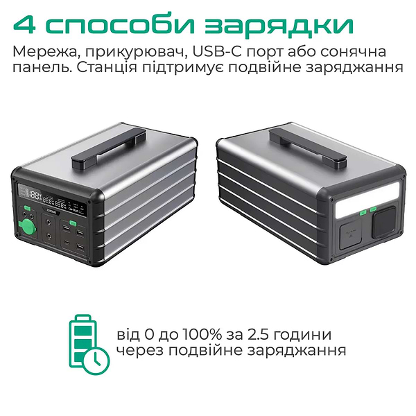 Фото - Зарядная станция универсальная Zendure ZDSB600M-gy-eu