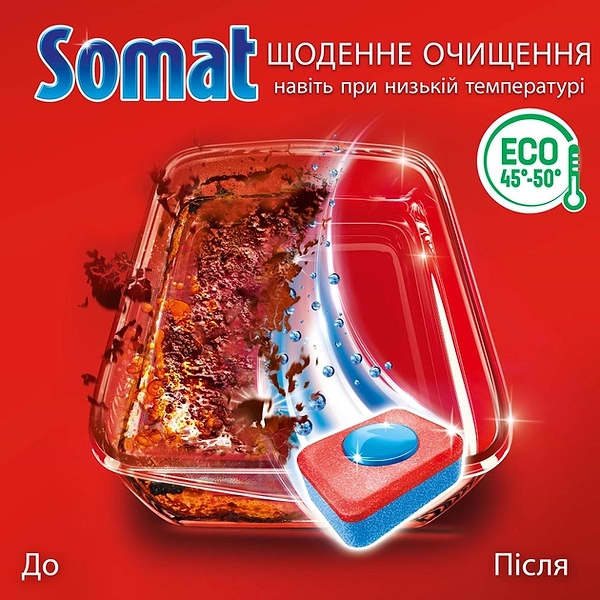 Фото - Таблетка для посудомийної машини Somat Classic 95 + 95 шт