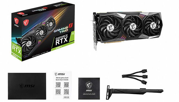 Фото - Видеокарта MSI Nvidia GeForce RTX 3090 Ti GAMING X TRIO 24G