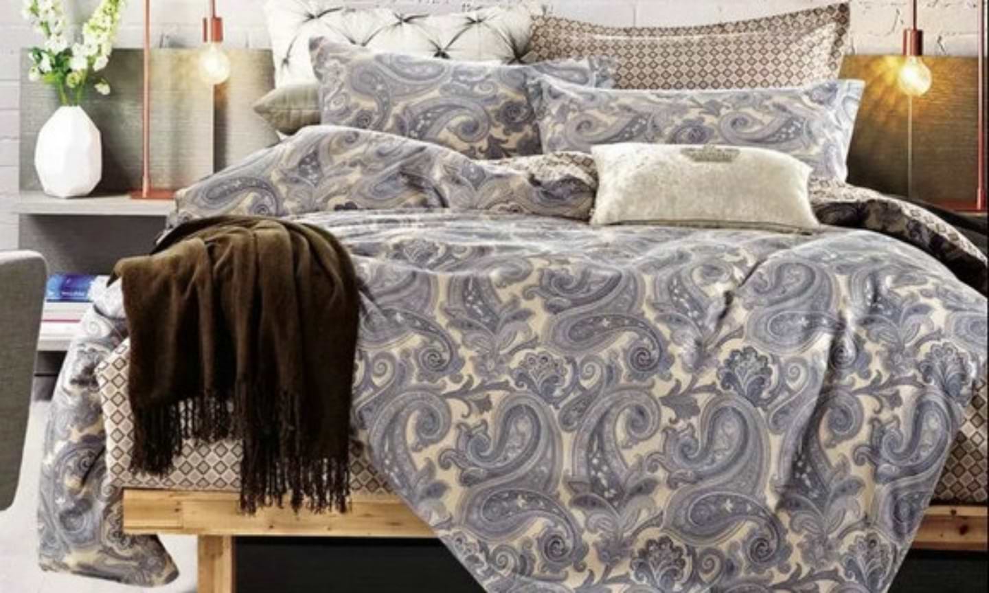 Комплект постельного белья Zastelli 200х220 см разноцветный (7317A-3754B)