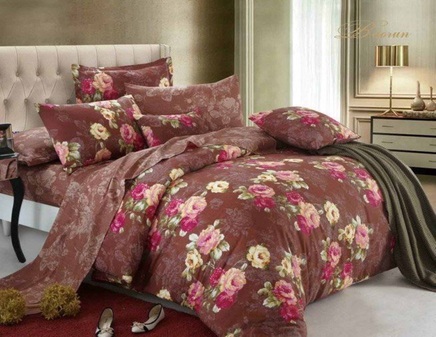 Комплект постельного белья Zastelli 200х220 см разноцветный (2253A-2254B)