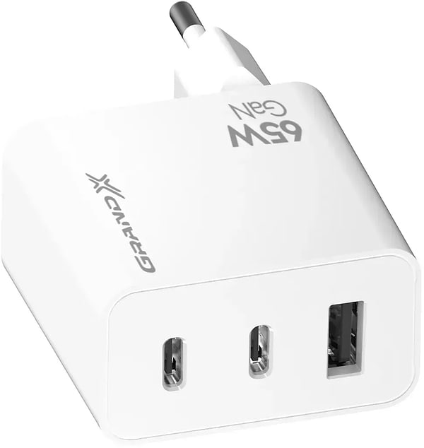 Фото - Мережевий зарядний пристрій Grand-X CH-990W USB+2xTypeC 65W Fast Сharge PD3.0, QС4.0, AFC, SCP, FCP 1 (3000001627012)