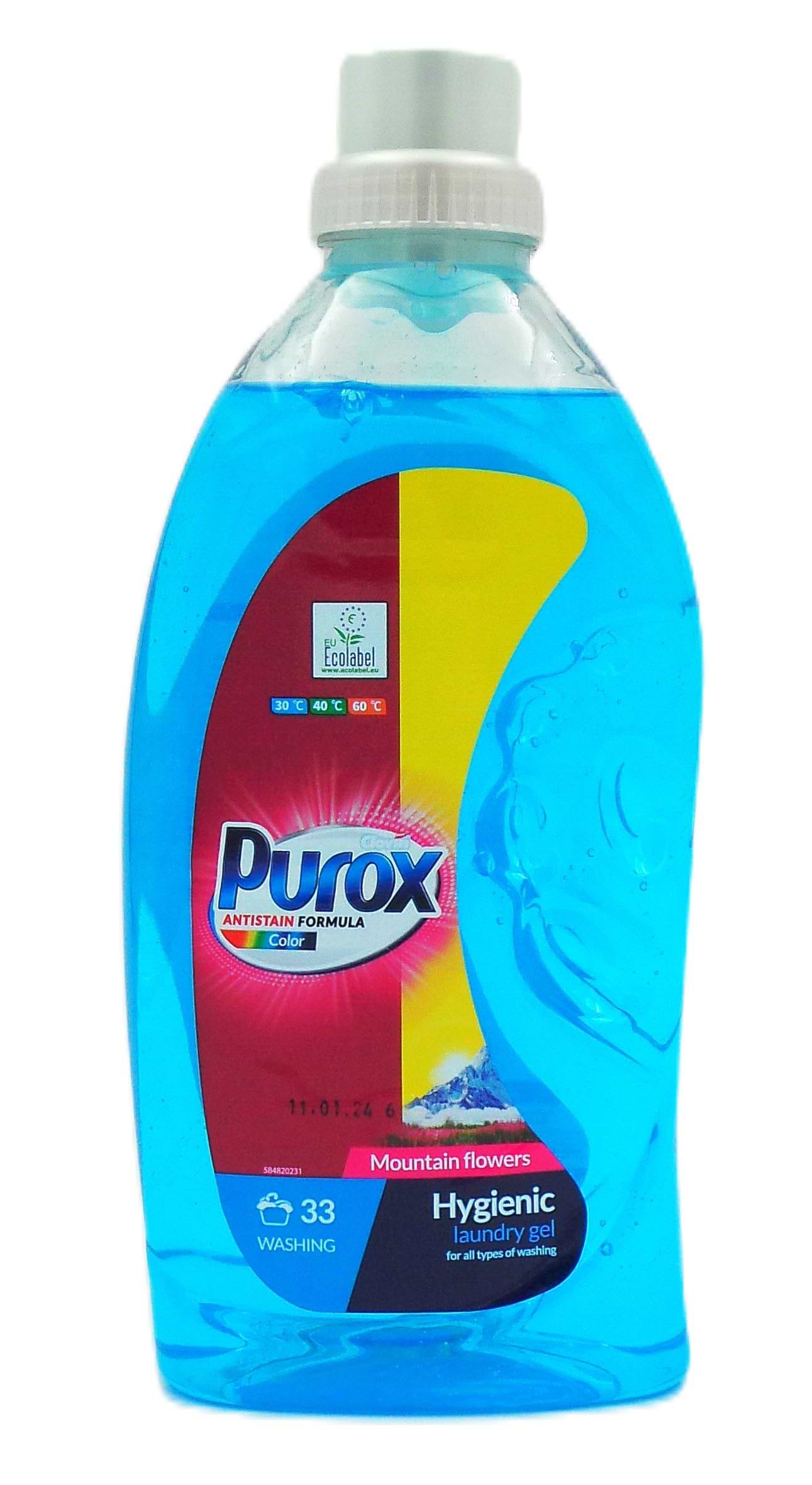 Гель для прання Purox Color 1000 мл (4260418931686)