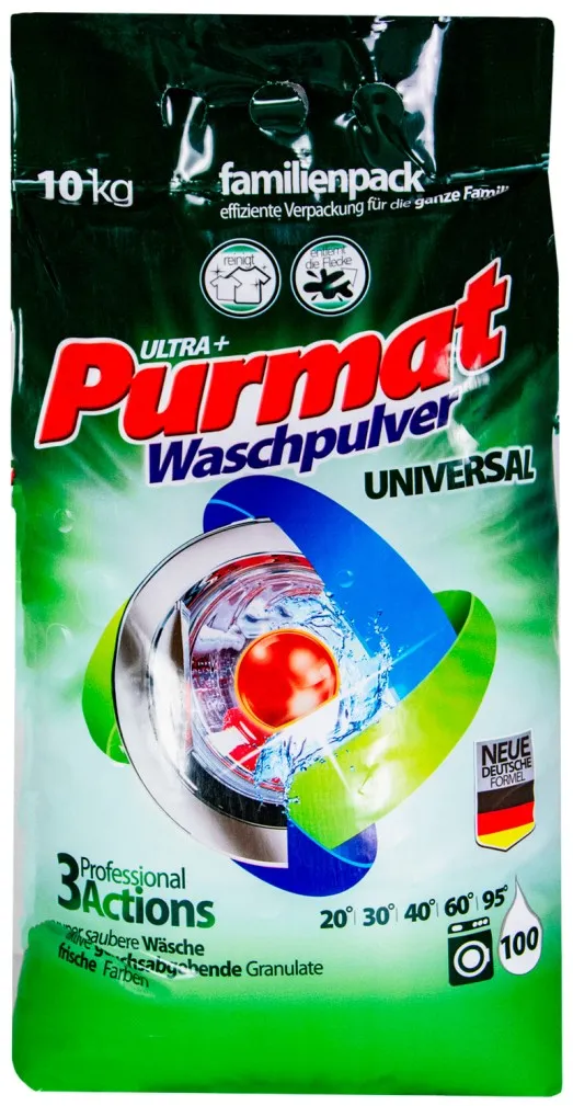 Пральний порошок Purmat Universal 10 кг (4260418932966)