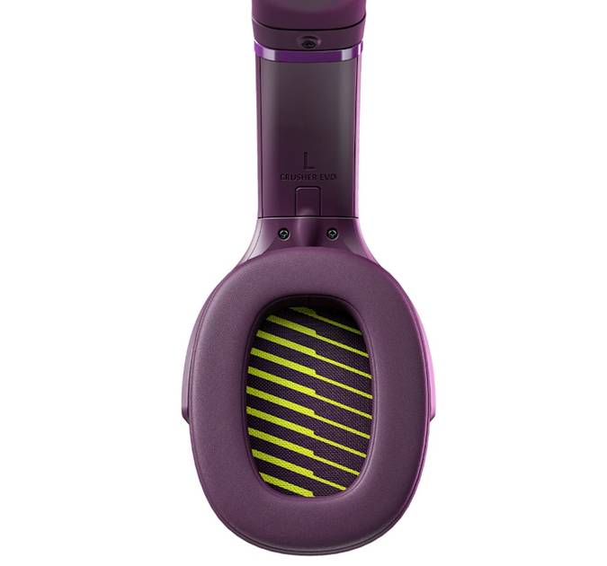 Фото - Навушники повнорозмірні бездротові Skullcandy BT Crusher Evo Midnight Plum (S6EVW-R955)
