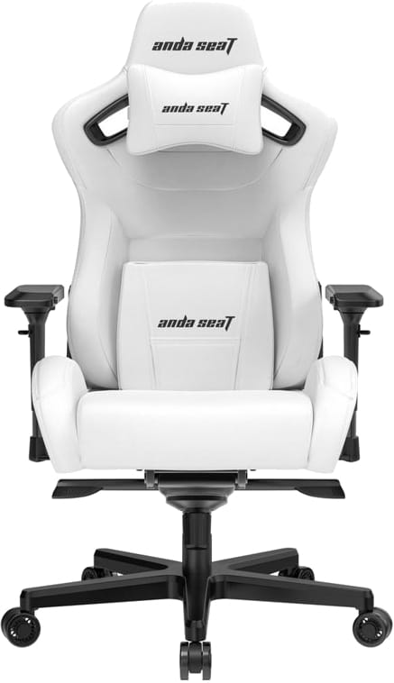 Крісло для геймерів Anda Seat Kaiser 2 White Size XL (AD12XL-07-W-PV-W01) - Фото 1