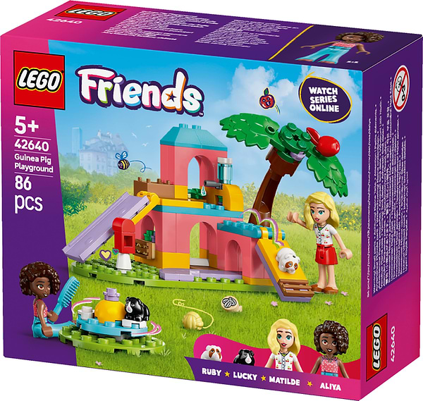 Фото - Конструктор LEGO Friends Ігровий майданчик для морських свинок (42640)
