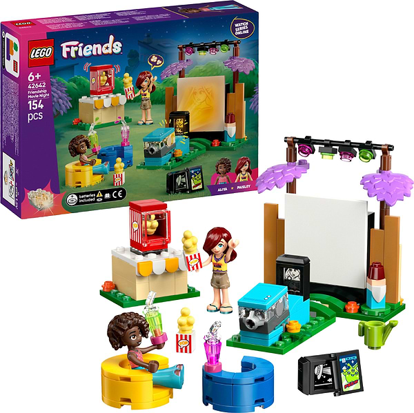 Фото - Конструктор LEGO Friends Вечер кино с друзьями (42642)