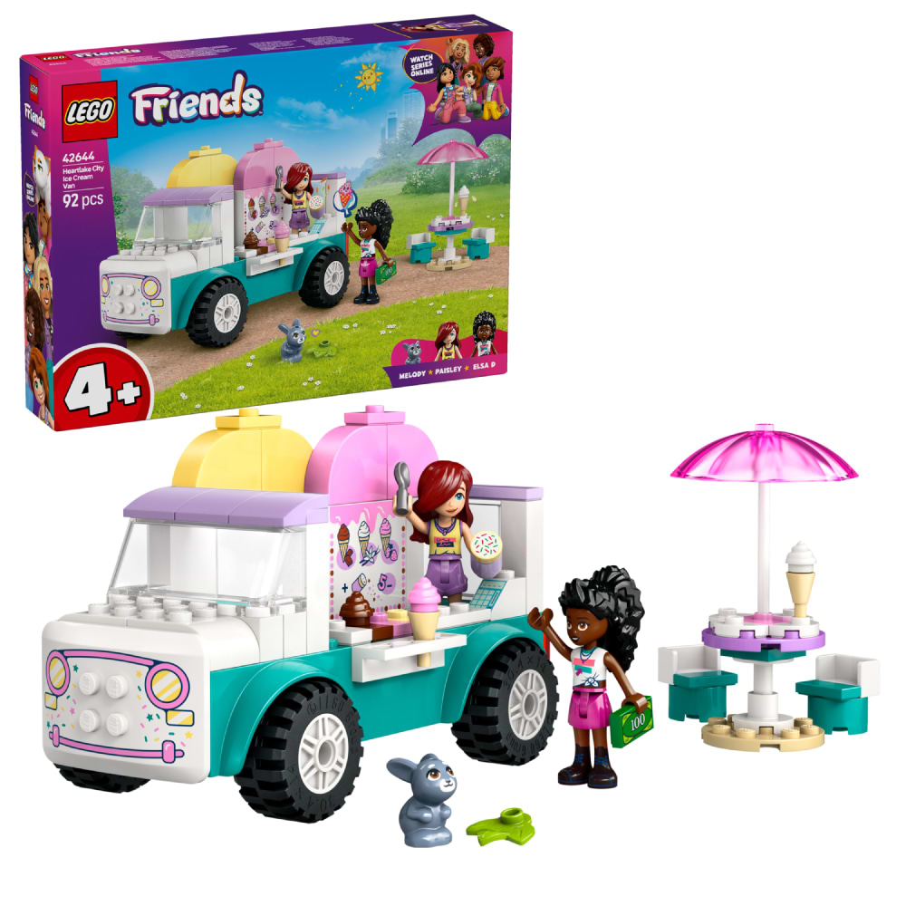 Конструктор LEGO Friends Хартлейк-Сіті. Фургон із морозивом (42644) - Фото 1