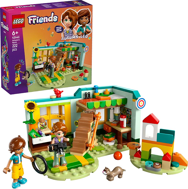 Фото - Конструктор LEGO Friends Комната Отом (42646)