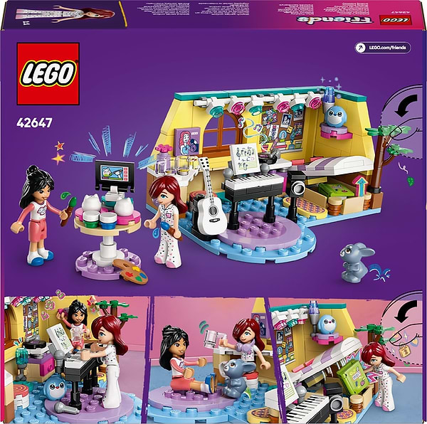 Фото - Конструктор LEGO Friends Кімната Пейслі (42647)