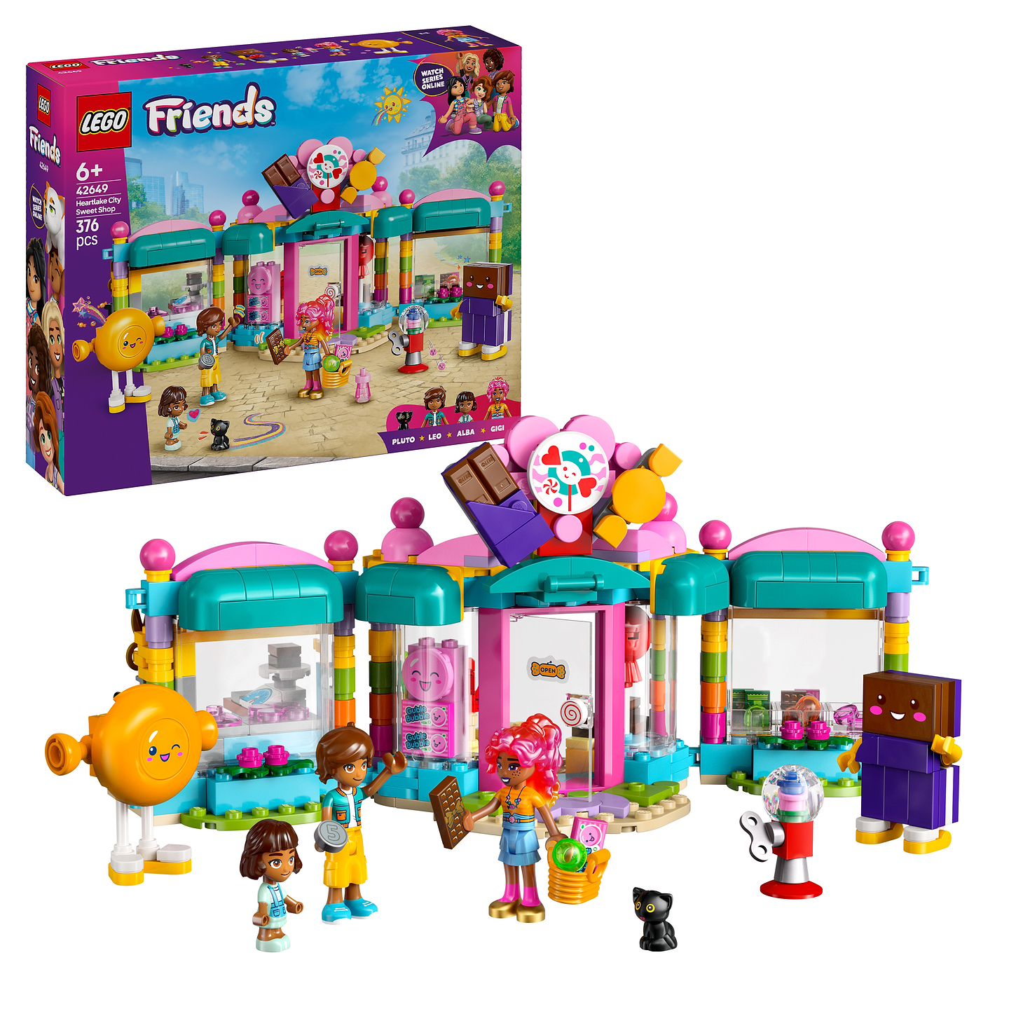 Конструктор LEGO Friends Цукерня Хартлейк-Сіті (42649)
