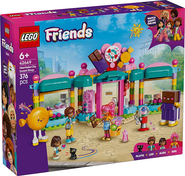 Фото - Конструктор LEGO Friends Цукерня Хартлейк-Сіті (42649)