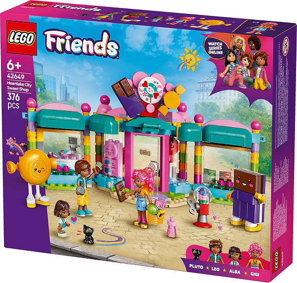 Фото - Конструктор LEGO Friends Цукерня Хартлейк-Сіті (42649)