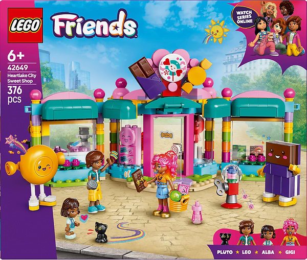 Фото - Конструктор LEGO Friends Цукерня Хартлейк-Сіті (42649)