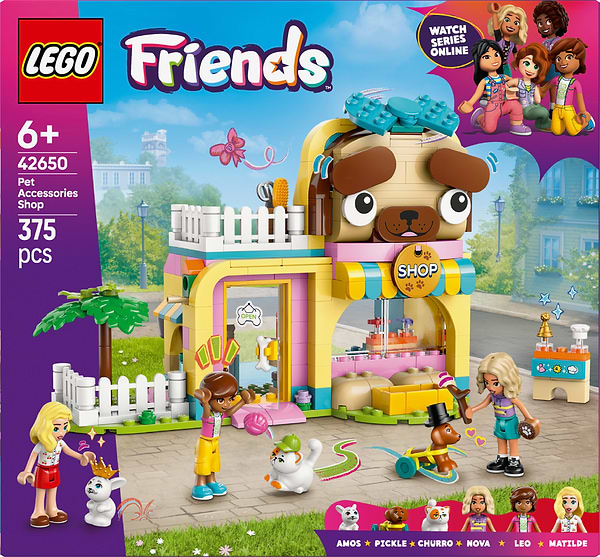 Фото - Конструктор LEGO Friends Магазин аксесуарів для домашніх улюбленців (42650)