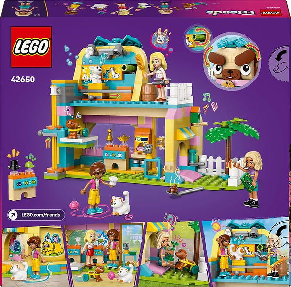 Фото - Конструктор LEGO Friends Магазин аксесуарів для домашніх улюбленців (42650)