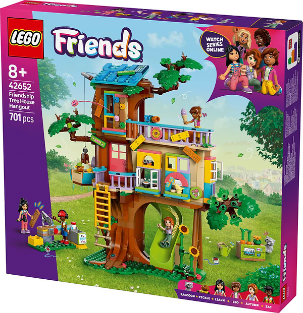 Фото - Конструктор LEGO Friends Тусовка у будиночку дружби на дереві (42652)
