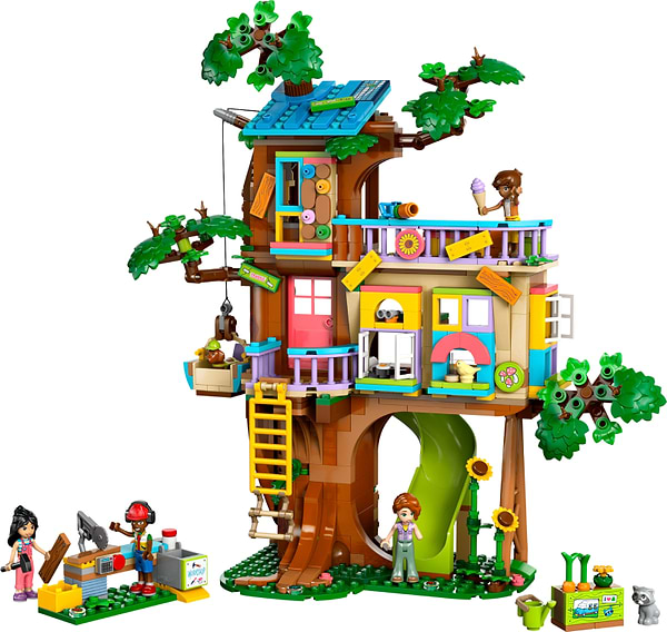 Фото - Конструктор LEGO Friends Тусовка у будиночку дружби на дереві (42652)