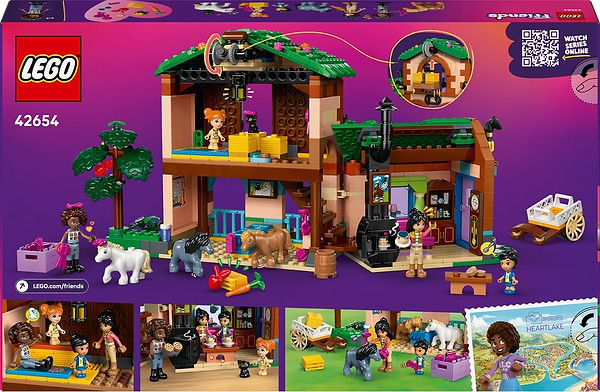 Фото - Конструктор LEGO Friends Ранчо і стайня поні (42654)