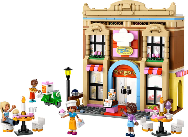 Фото - Конструктор LEGO Friends Ресторан і кулінарна школа (42655)