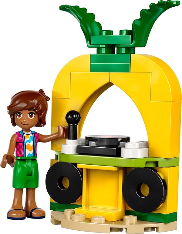 Фото - Конструктор LEGO Friends Вечеринка единорога и фламинго у бассейна (42658)
