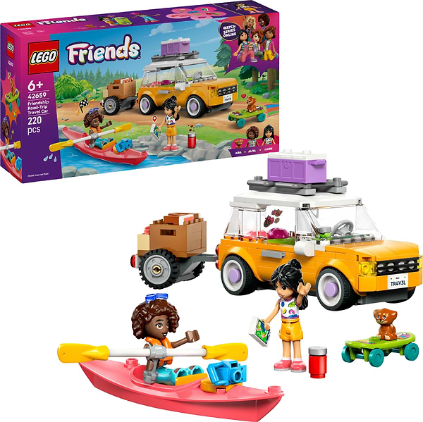 Фото - Конструктор LEGO Friends Автомобіль для подорожей із друзями (42659)