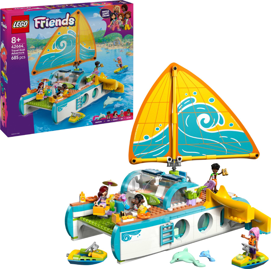 Конструктор LEGO Friends Пригоди на туристичному човні (42664) - Фото 1