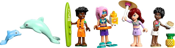 Фото - Конструктор LEGO Friends Пригоди на туристичному човні (42664)