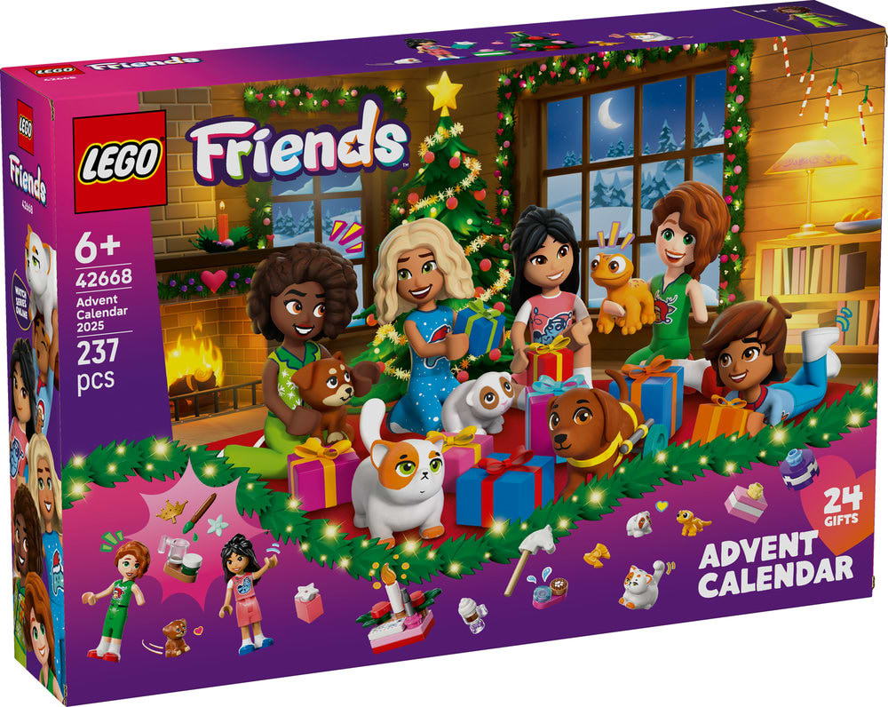 Фото - Уцінка - Конструктор LEGO Friends Адвент календар 2025 (42668)