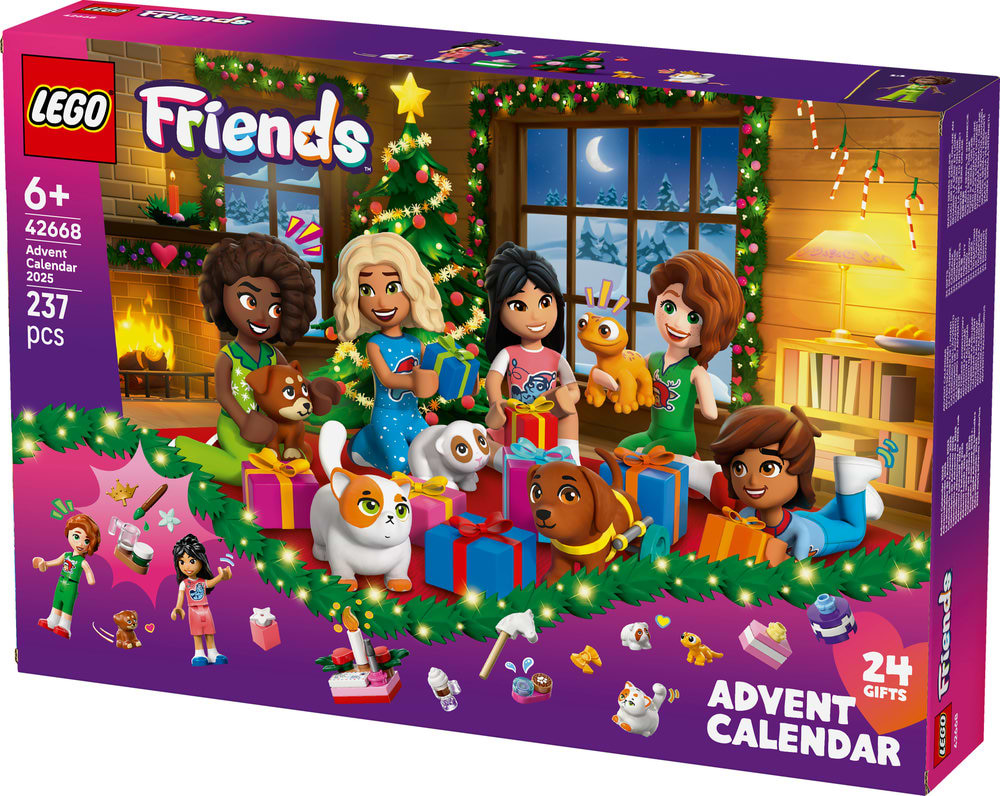 Фото - Уцінка - Конструктор LEGO Friends Адвент календар 2025 (42668)