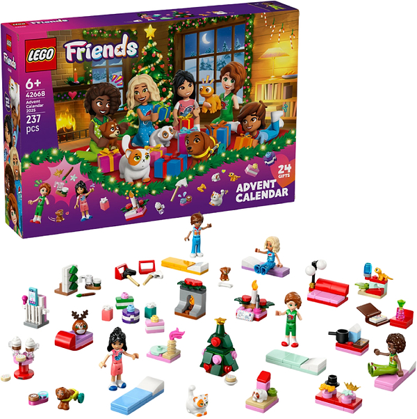 Фото - Уцінка - Конструктор LEGO Friends Адвент календар 2025 (42668) Фото - Уцінка - Конструктор LEGO Friends Адвент календар 2025 (42668)