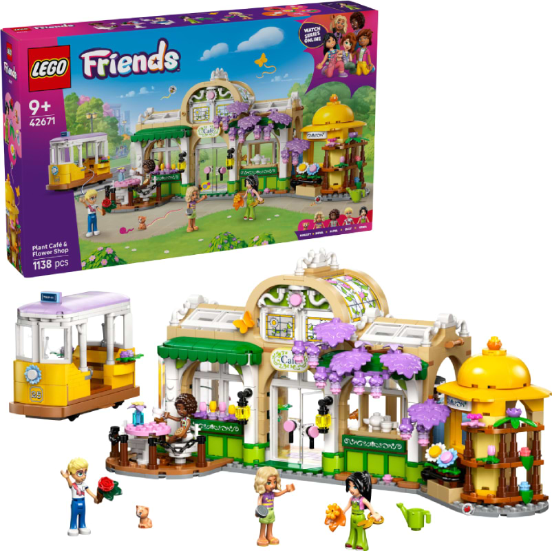 Конструктор LEGO Friends Кофейня с растениями и цветочная лавка (42671) - Фото 1