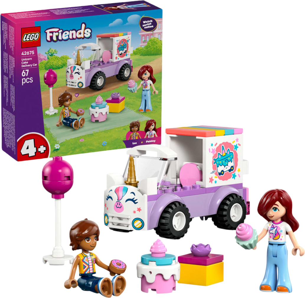 Конструктор LEGO  Friends Автомобіль для доставки тортів з єдинорогами (42675) - Фото 1
