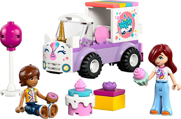 Фото - Конструктор LEGO Friends Автомобиль для доставки тортов с единорогами (42675)