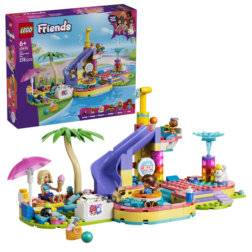 Конструктор LEGO Friends Веселий день в аквапарку (42676)