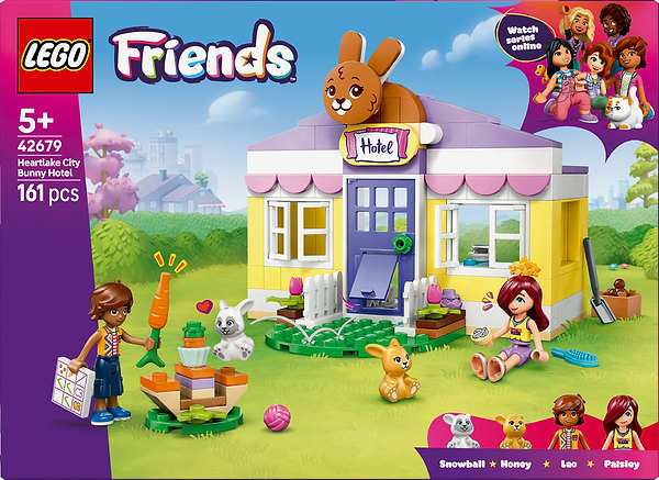 Фото - Конструктор LEGO  Friends Готель Bunny у Хартлейк-Сіті (42679)