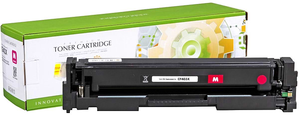 Фото - Картридж-тонер Static Control совместимый аналог HP CF403X (201X), Canon 045H magenta (002-01-SF403X)
